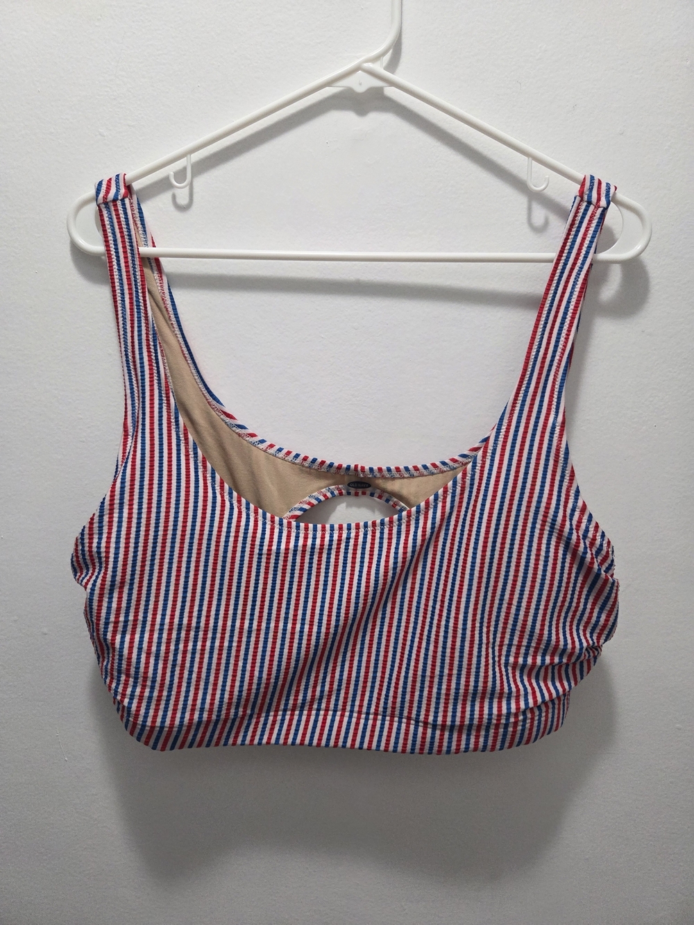 Old Navy Size XL Striped Red, White & Blue Tank Top